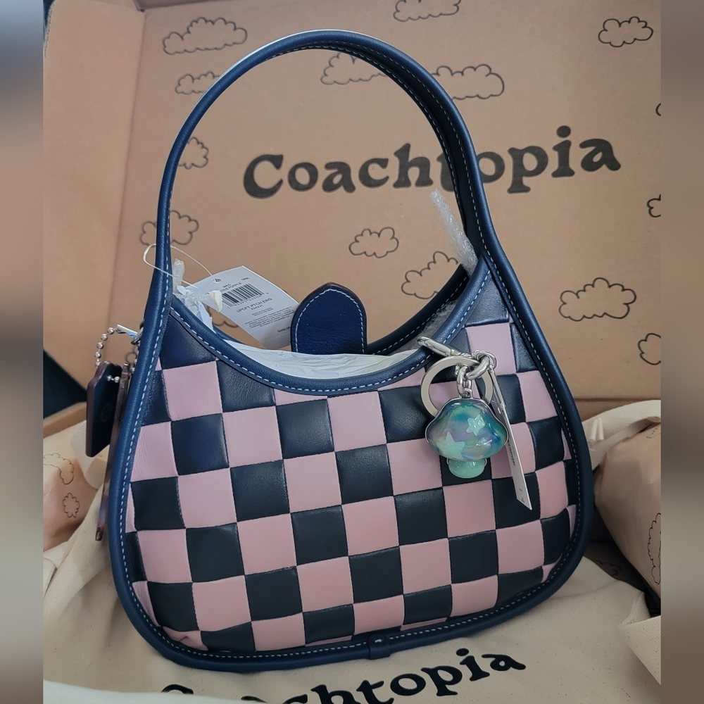 Coachtopia Ergo shoulder bag with mushroom charm